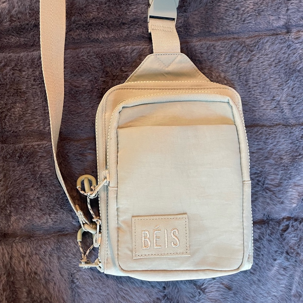 BEIS Sport Sling in Slate with Adjustable Strap